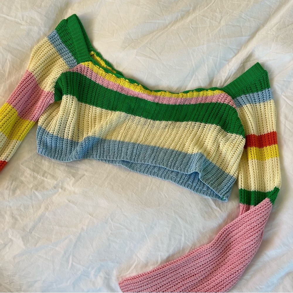 Peppermayo Multicolor Knit Top